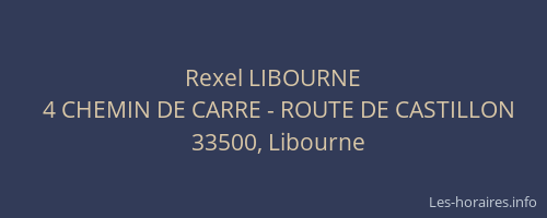 Rexel LIBOURNE