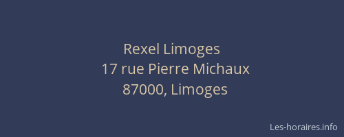 Rexel Limoges