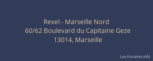 Rexel - Marseille Nord