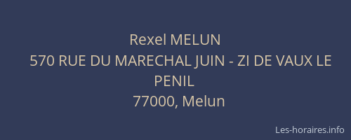 Rexel MELUN
