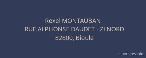 Rexel MONTAUBAN