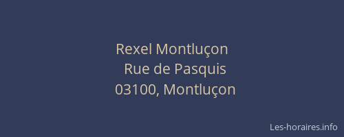 Rexel Montluçon