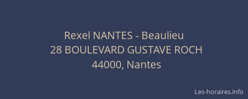 Rexel NANTES - Beaulieu