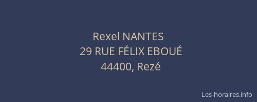 Rexel NANTES