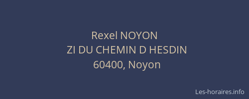 Rexel NOYON