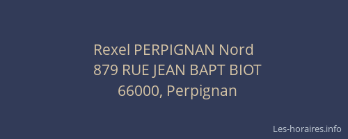 Rexel PERPIGNAN Nord
