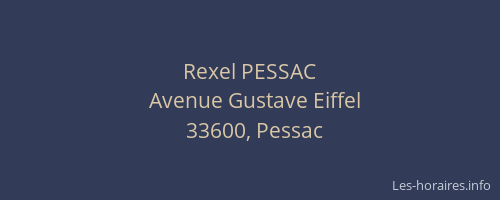 Rexel PESSAC