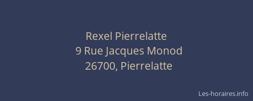 Rexel Pierrelatte