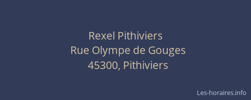 Rexel Pithiviers