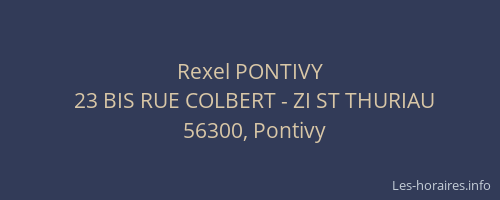Rexel PONTIVY