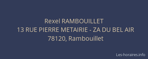 Rexel RAMBOUILLET