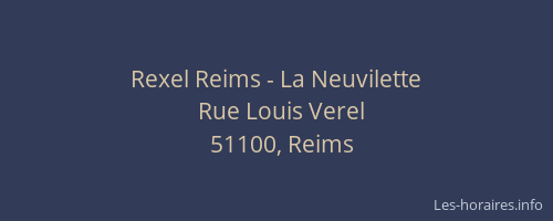 Rexel Reims - La Neuvilette