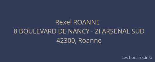 Rexel ROANNE