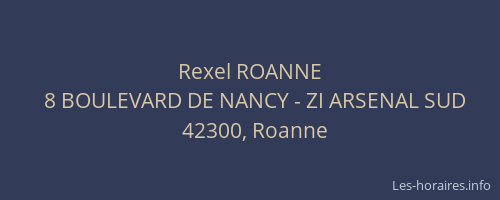 Rexel ROANNE