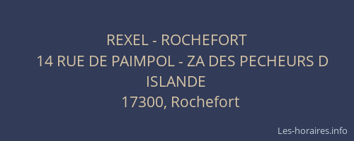 REXEL - ROCHEFORT