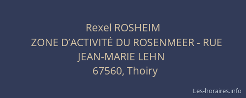 Rexel ROSHEIM