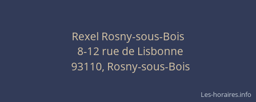 Rexel Rosny-sous-Bois
