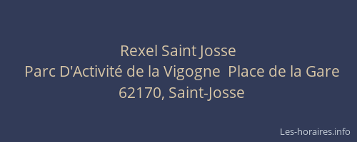 Rexel Saint Josse