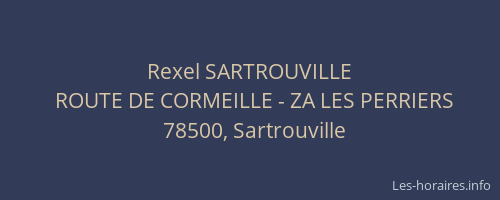 Rexel SARTROUVILLE