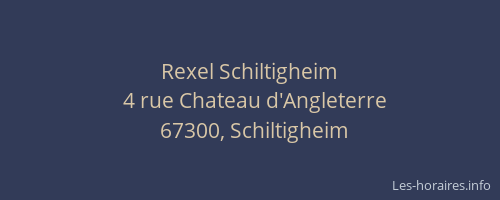 Rexel Schiltigheim