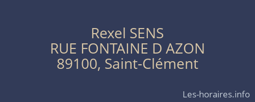 Rexel SENS