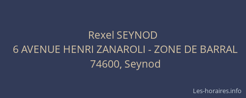 Rexel SEYNOD