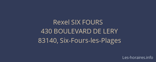 Rexel SIX FOURS
