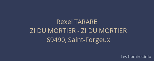 Rexel TARARE