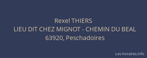 Rexel THIERS