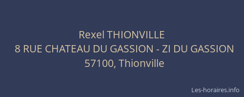 Rexel THIONVILLE