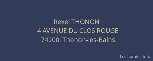 Rexel THONON