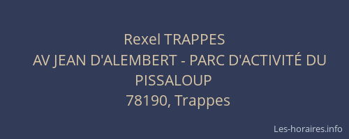 Rexel TRAPPES