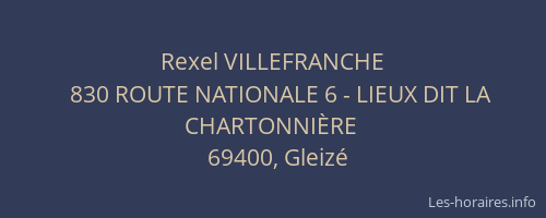 Rexel VILLEFRANCHE