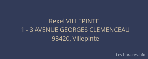 Rexel VILLEPINTE