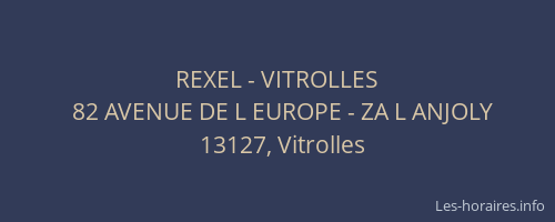 REXEL - VITROLLES