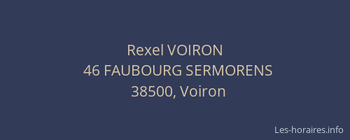 Rexel VOIRON