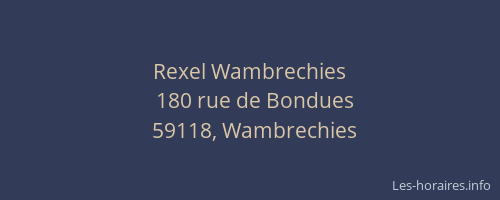 Rexel Wambrechies