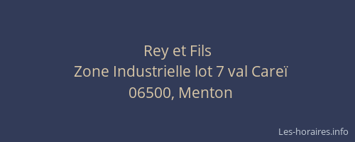 Rey et Fils
