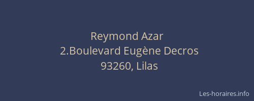 Reymond Azar