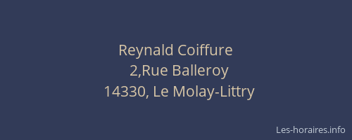 Reynald Coiffure
