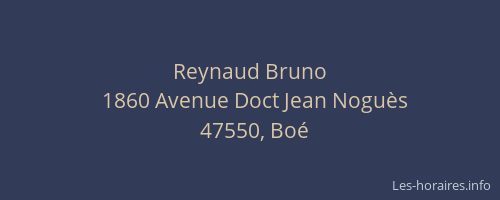 Reynaud Bruno