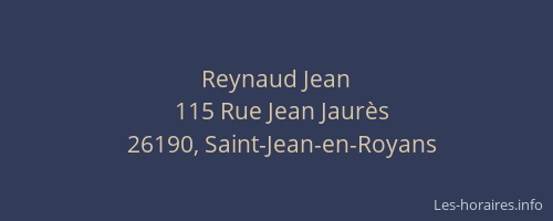 Reynaud Jean
