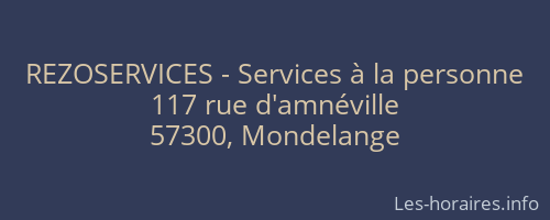 REZOSERVICES - Services à la personne