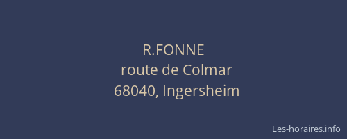 R.FONNE