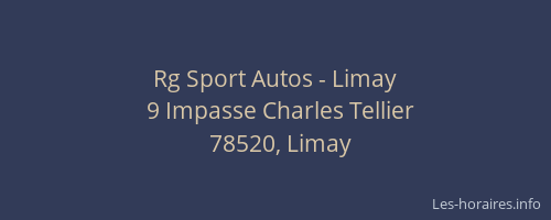 Rg Sport Autos - Limay