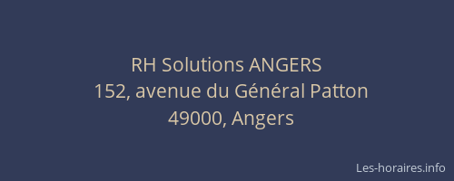 RH Solutions ANGERS
