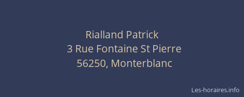 Rialland Patrick