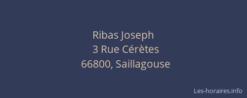 Ribas Joseph