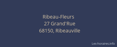 Ribeau-Fleurs