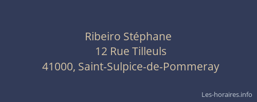 Ribeiro Stéphane